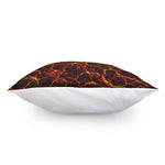 Molten Lava Print Pillow Cover