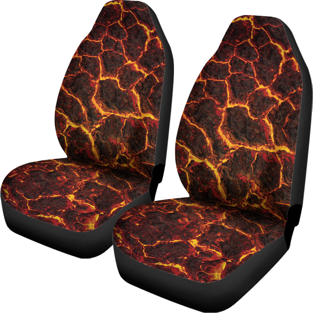 Molten Lava Print Universal Fit Car Seat Covers