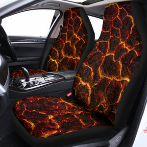 Molten Lava Print Universal Fit Car Seat Covers