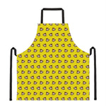 Monkey Emoji Pattern Print Apron