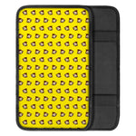 Monkey Emoji Pattern Print Car Center Console Cover