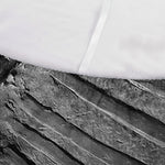 Monochrome Dinosaur Fossil Print Sofa Cover