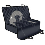 Monochrome Eagle Print Pet Car Back Seat Cover