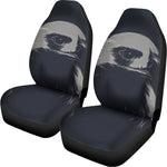 Monochrome Eagle Print Universal Fit Car Seat Covers