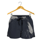 Monochrome Eagle Print Women's Shorts