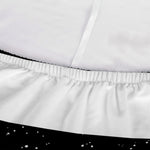 Monochrome Grunge American Flag Print Sofa Cover