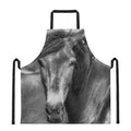 Monochrome Horse Print Apron