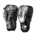 Monochrome Horse Print Boxing Gloves