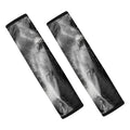 Monochrome Horse Print Car Seat Belt Covers