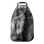 Monochrome Horse Print Car Seat Organizers