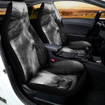 Monochrome Horse Print Universal Fit Car Seat Covers