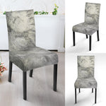 Monochrome Howling Wolf Print Dining Chair Slipcover