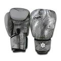 Monochrome Shar Pei Print Boxing Gloves