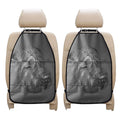 Monochrome Shar Pei Print Car Seat Organizers