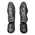Monochrome Shar Pei Print Muay Thai Shin Guards