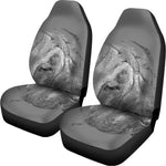 Monochrome Shar Pei Print Universal Fit Car Seat Covers