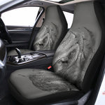 Monochrome Shar Pei Print Universal Fit Car Seat Covers