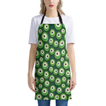 Monster Eyes Pattern Print Apron