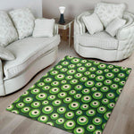 Monster Eyes Pattern Print Area Rug