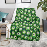 Monster Eyes Pattern Print Blanket