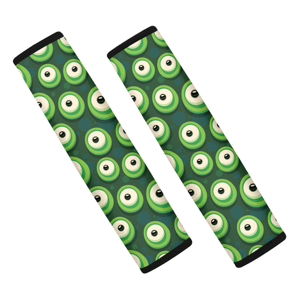 Monster Eyes Pattern Print Car Seat Belt Covers
