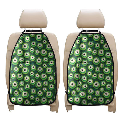 Monster Eyes Pattern Print Car Seat Organizers