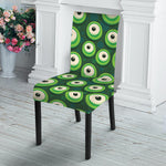 Monster Eyes Pattern Print Dining Chair Slipcover