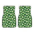 Monster Eyes Pattern Print Front Car Floor Mats