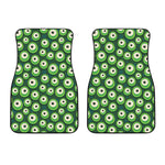 Monster Eyes Pattern Print Front Car Floor Mats