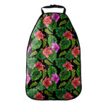 Monstera Hibiscus Hawaii Pattern Print Car Seat Organizers