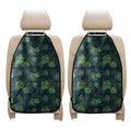 Monstera Palm Leaves Pattern Print Car Seat Organizers