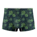 Monstera Palm Leaves Pattern Print Men's Boxer Briefs