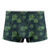 Monstera Palm Leaves Pattern Print Men's Boxer Briefs