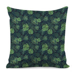 Monstera Palm Leaves Pattern Print Pillow Cover