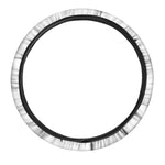 Moon And Stars Wolf Spirit Print Car Steering Wheel Cover