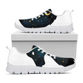 Moon And Stars Wolf Spirit Print White Running Shoes