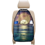 Moon Beach Print Car Seat Organizers