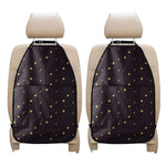 Moon Phase And Stars Pattern Print Car Seat Organizers