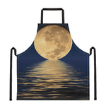 Moonlight On The Sea Print Apron