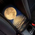 Moonlight On The Sea Print Car Center Console Cover