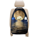 Moonlight On The Sea Print Car Seat Organizers