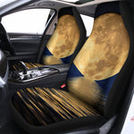 Moonlight On The Sea Print Universal Fit Car Seat Covers