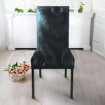 Moonlight Wolf Print Dining Chair Slipcover