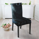 Moonlight Wolf Print Dining Chair Slipcover
