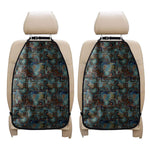 Mosaic Patchwork Pattern Print Car Seat Organizers