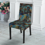 Mosaic Patchwork Pattern Print Dining Chair Slipcover