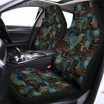 Mosaic Patchwork Pattern Print Universal Fit Car Seat Covers