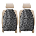 Motorcycle And Angel Pattern Print Car Seat Organizers