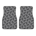 Motorcycle And Angel Pattern Print Front Car Floor Mats