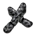 Motorcycle And Angel Pattern Print Muay Thai Shin Guard
